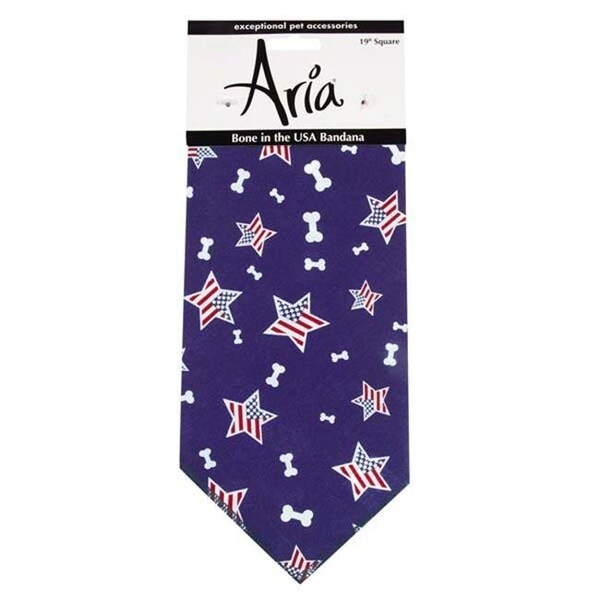 Aria North Aria North DT6246 19 Bone in the USA Bandana Navy DT6246 19 - main